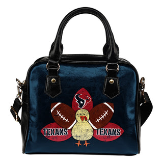 Thanksgiving Houston Texans Shoulder Handbags - Best Funny Store