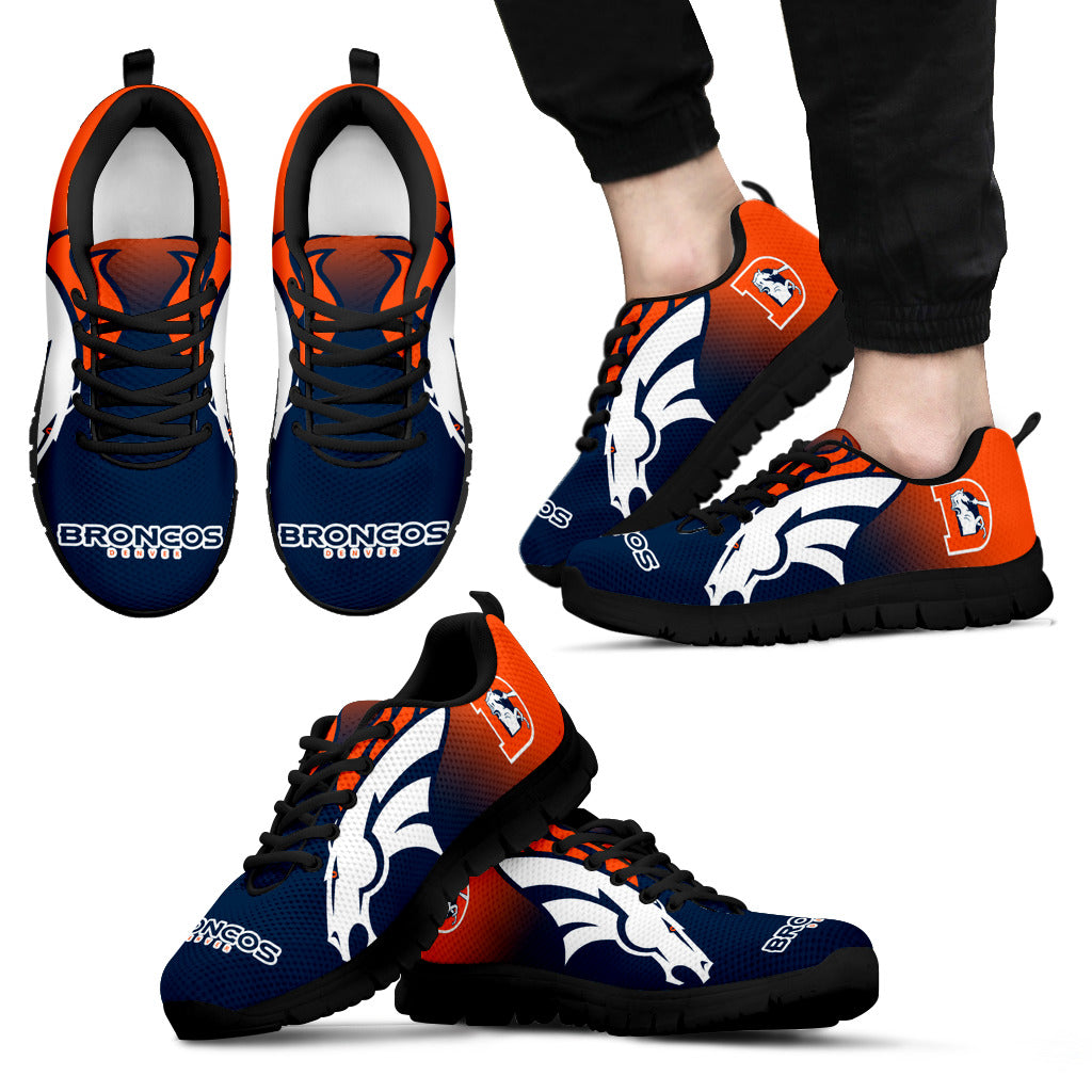 Special Unofficial Denver Broncos Sneakers