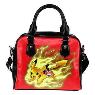 Pikachu Angry Moment Philadelphia Phillies Shoulder Handbags