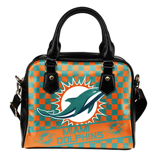 Different Fabulous Banner Miami Dolphins Shoulder Handbags