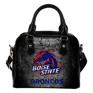 Wall Break Boise State Broncos Shoulder Handbags Women Purse