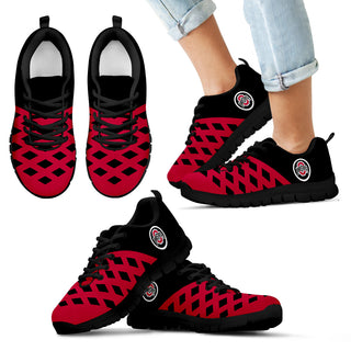 Two Colours Cross Line Ohio State Buckeyes Sneakers