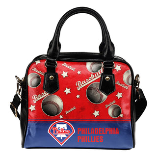 Personalized American Baseball Awesome Philadelphia Phillies Shoulder Handbag