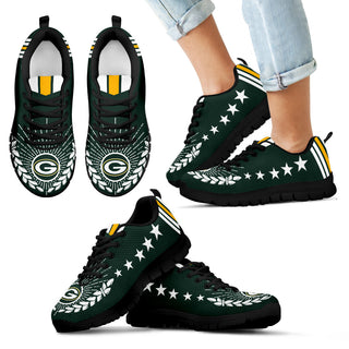 Line Of Stars Victory Green Bay Packers Sneakers