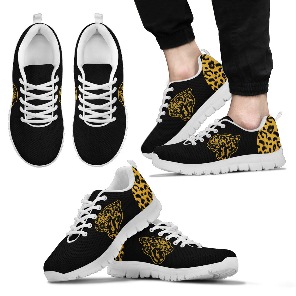 Cheetah Pattern Fabulous Jacksonville Jaguars Sneakers