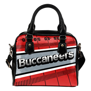 Tampa Bay Buccaneers Silver Name Colorful Shoulder Handbags