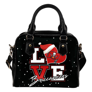 Love Word Christmas Sweet Tampa Bay Buccaneers Shoulder Handbags
