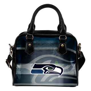 Seattle Seahawks Light Logo Shoulder Handbags