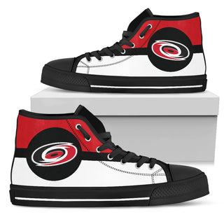 Bright Colours Open Sections Great Logo Carolina Hurricanes High Top Shoes