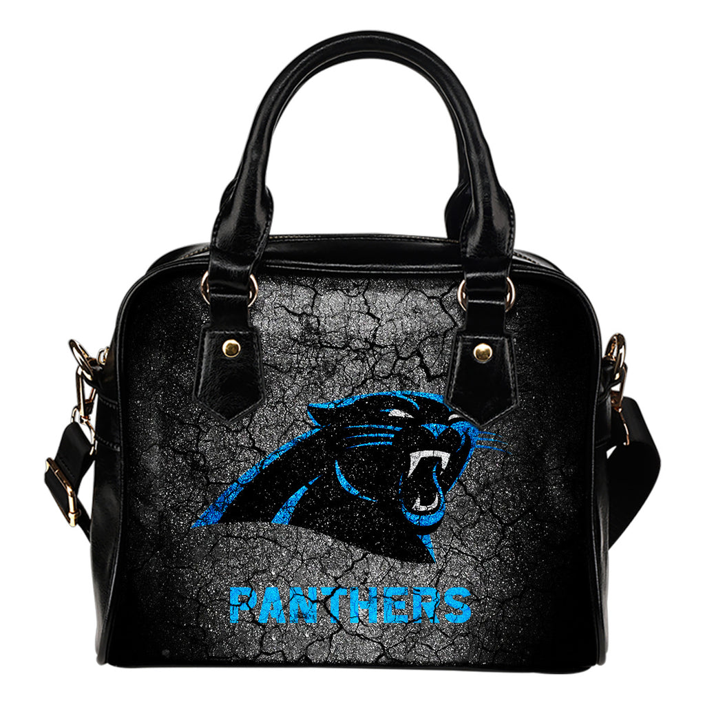Wall Break Carolina Panthers Shoulder Handbags Women Purse