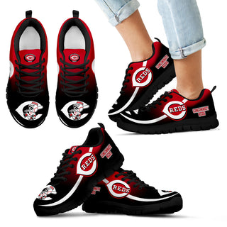 Banner Exclusive Cincinnati Reds Superior Sneakers – Best Funny Store