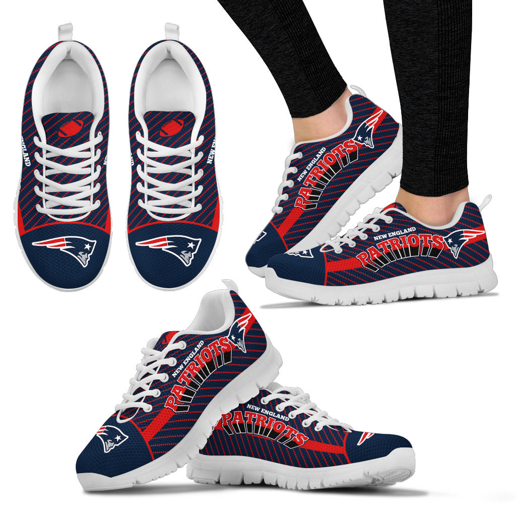 Lovely Stylish Fabulous Little Dots New England Patriots Sneakers