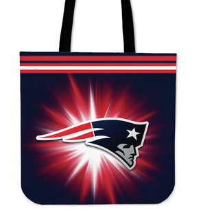 New England Patriots Flashlight Tote Bags - Best Funny Store