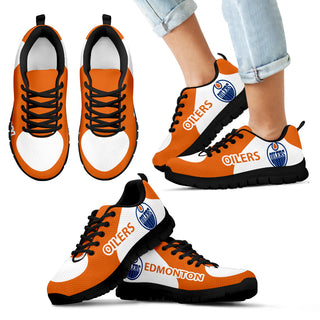 Edmonton Oilers Top Logo Sneakers