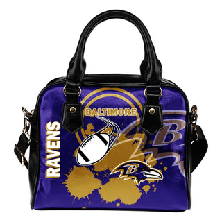 The Victory Baltimore Ravens Shoulder Handbags