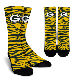 Camo Background Good Superior Charming Green Bay Packers Socks