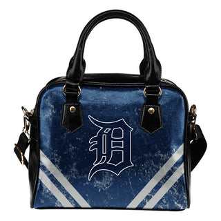 Couple Curves Light Good Logo Detroit Tigers Shoulder Handbags