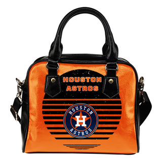 Back Fashion Round Charming Houston Astros Shoulder Handbags