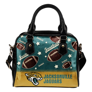 Personalized American Football Awesome Jacksonville Jaguars Shoulder Handbag