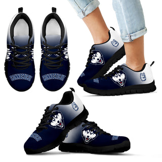 Special Unofficial Connecticut Huskies Sneakers