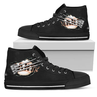 Scratch Of The Wolf San Francisco Giants High Top Shoes