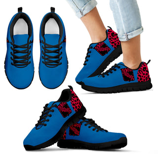 Cheetah Pattern Fabulous New York Rangers Sneakers