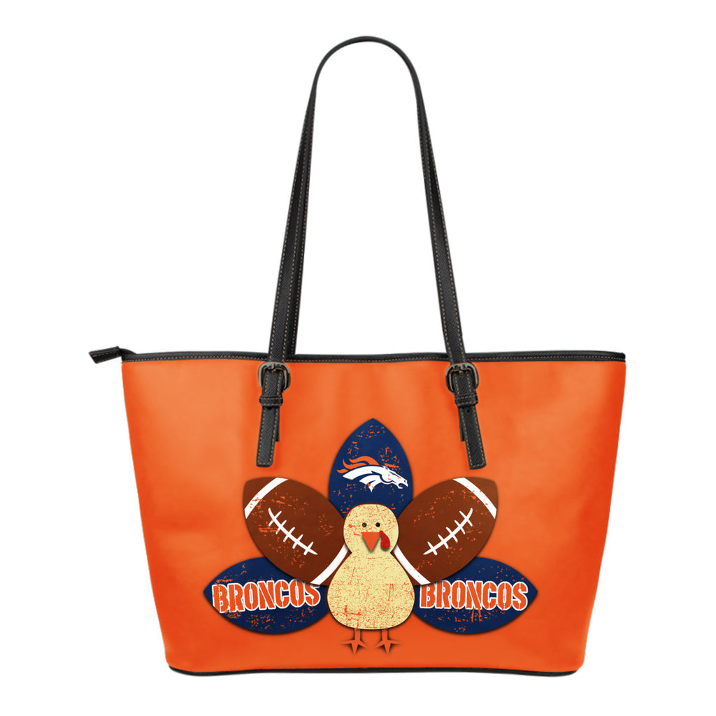 Thanksgiving Denver Broncos Leather Bags - Best Funny Store