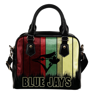 Vintage Silhouette Toronto Blue Jays Purse Shoulder Handbag