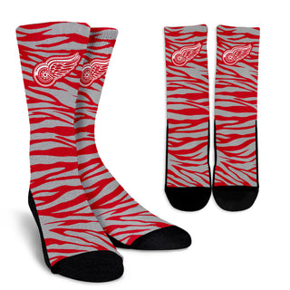 Camo Background Good Superior Charming Detroit Red Wings Socks
