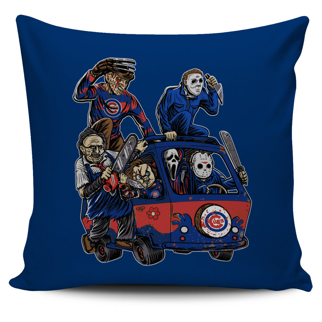 The Massacre Machine Chicago Cubs Pillow Covers
