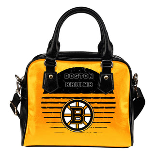 Back Fashion Round Charming Boston Bruins Shoulder Handbags