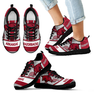 Three Impressing Point Of Logo Arkansas Razorbacks Sneakers