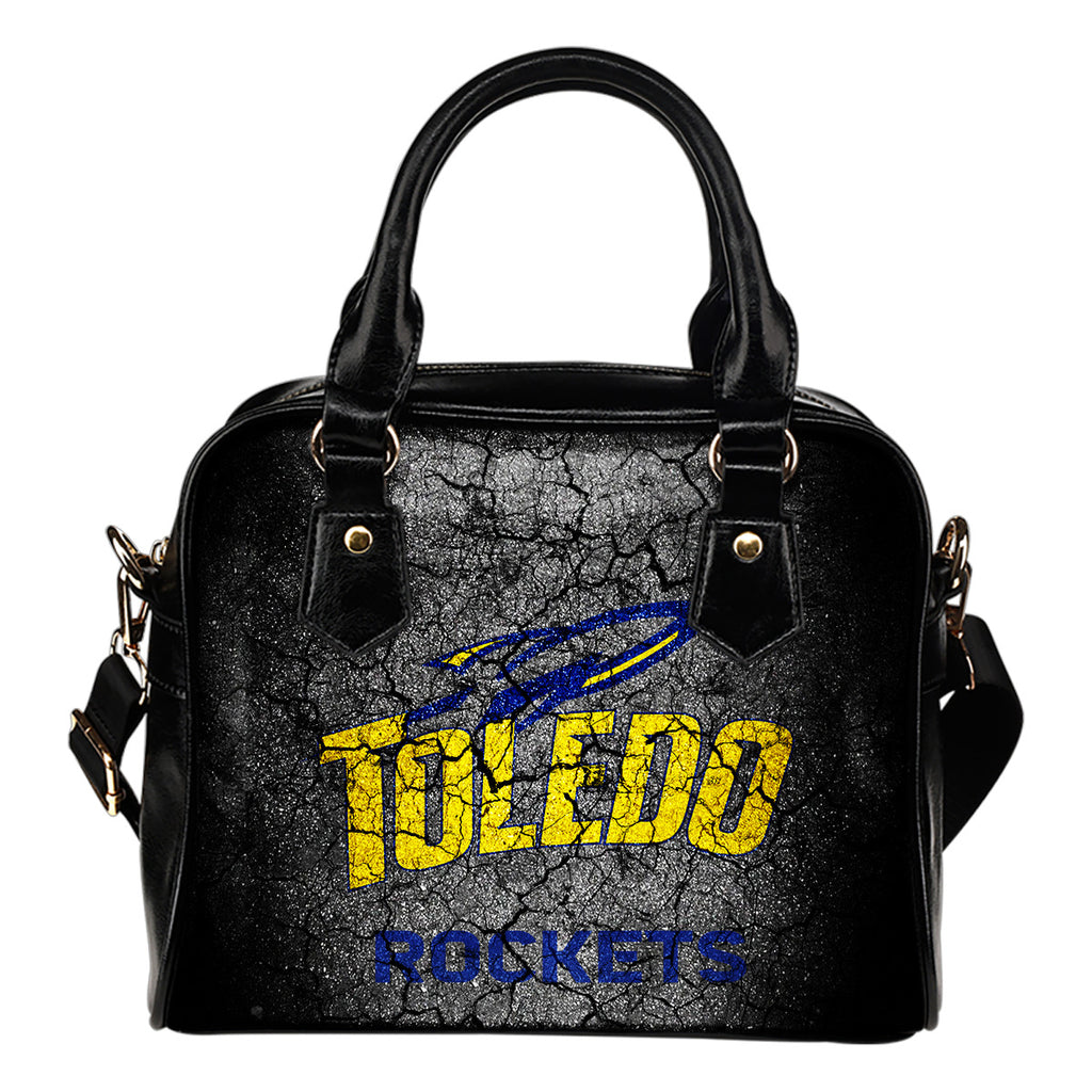 Wall Break Toledo Rockets Shoulder Handbags Women Purse