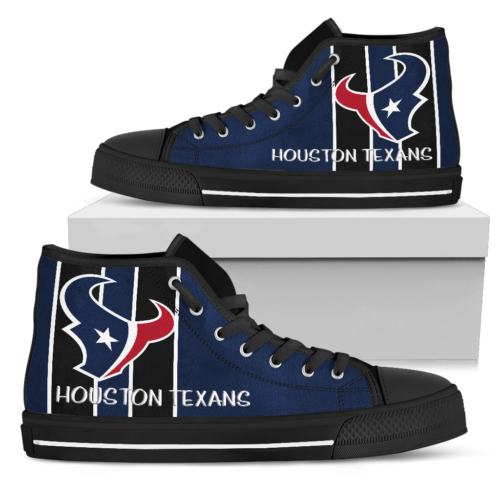 Steaky Trending Fashion Sporty Houston Texans High Top Shoes