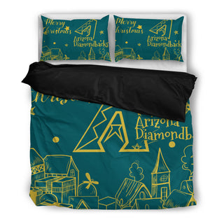 Nice Present Comfortable Christmas Arizona Diamondbacks Bedding Sets