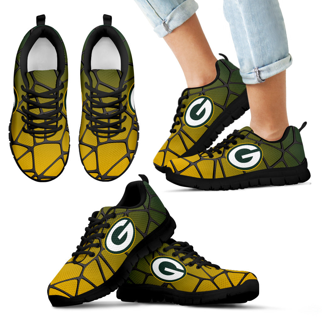 Colors Air Cushion Green Bay Packers Gradient Sneakers