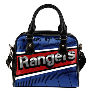 Texas Rangers Silver Name Colorful Shoulder Handbags