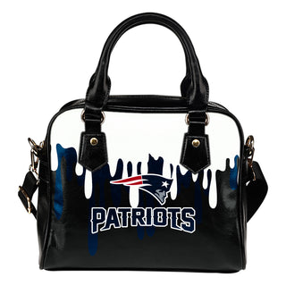 Color Leak Down Colorful New England Patriots Shoulder Handbags