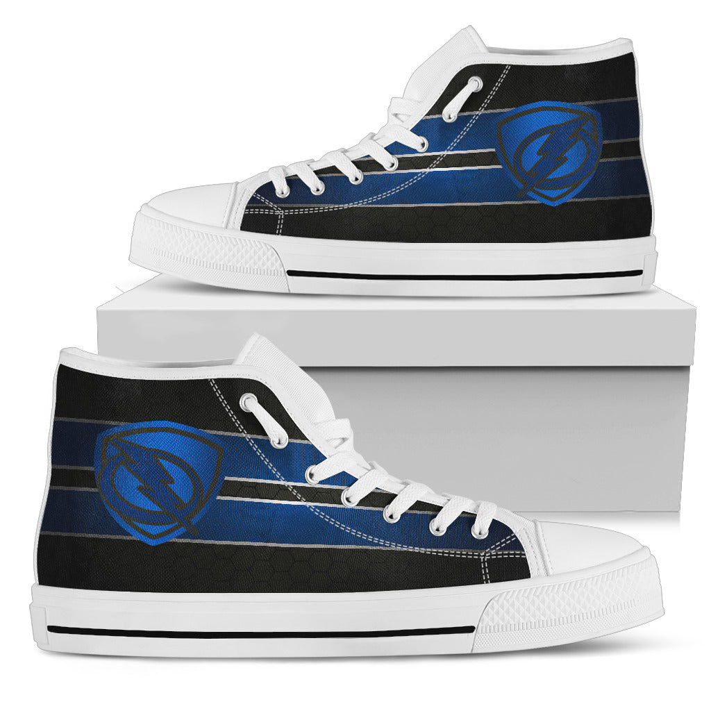 The Shield Tampa Bay Lightning High Top Shoes