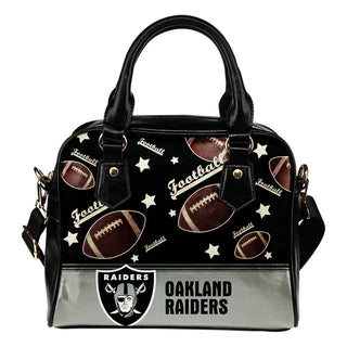 Personalized American Football Awesome Oakland Raiders Shoulder Handbag