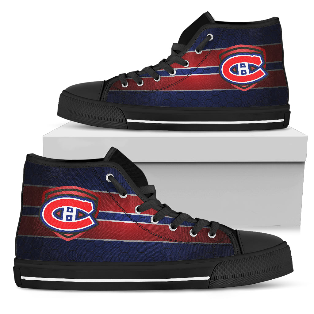 The Shield Montreal Canadiens High Top Shoes