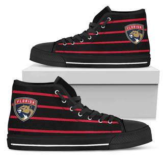 Edge Straight Perfect Circle Florida Panthers High Top Shoes