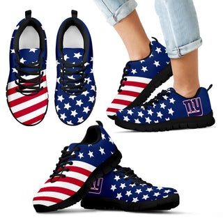 America Flag Full Stars Stripes New York Giants Sneakers