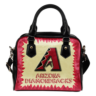 Jagged Saws Mouth Creepy Arizona Diamondbacks Shoulder Handbags
