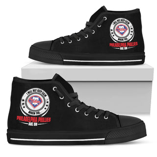 I Will Not Keep Calm Amazing Sporty Philadelphia Phillies High Top Shoes