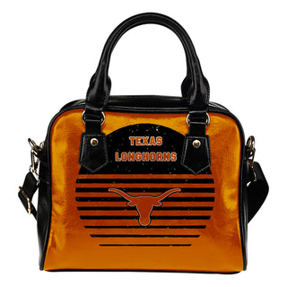 Back Fashion Round Charming Texas Longhorns Shoulder Handbags