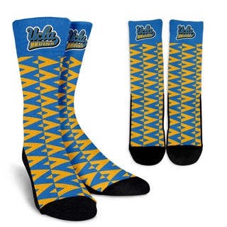 Chevron Lovely Kind Goodness Air UCLA Bruins Crew Socks