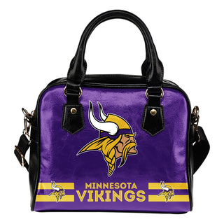 Minnesota Vikings For Life Shoulder Handbags