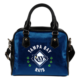 Central Beautiful Logo Circle Lucky Leaf Tampa Bay Rays Shoulder Handbags