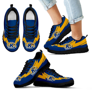 Three Amazing Good Line Charming Logo Kent State Golden Flashes Sneakers